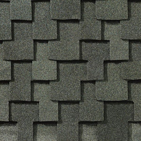 Гибкая битумная черепица GAF Grand Sequoia, Weathered Wood